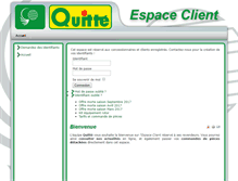 Tablet Screenshot of demo.quitte.eboutique.terre-net.fr